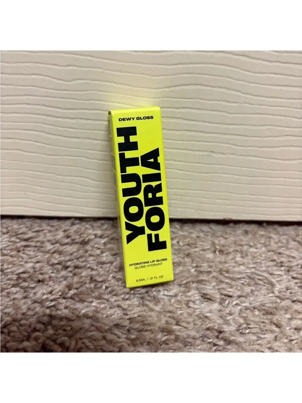 Youthforia Dewy Gloss Hydrating Lip Gloss Play with Fire Clean Beauty New in Box